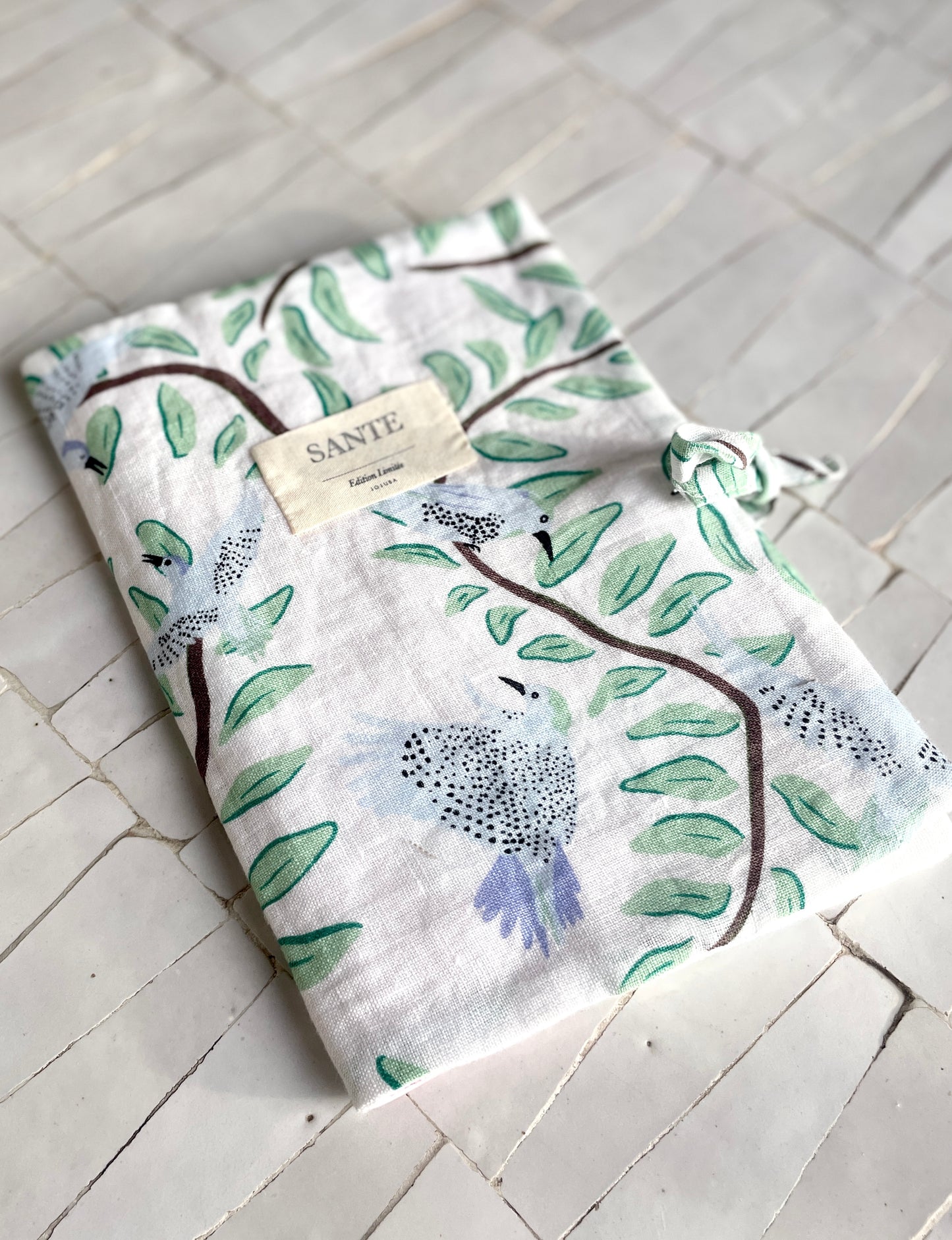 COUVERTURE CARNET DE SANTE "Jardin secret"
