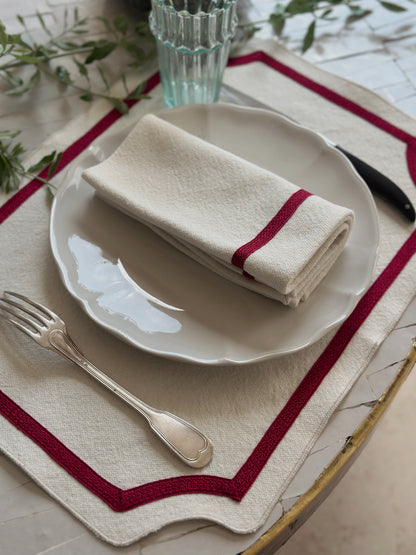 SERVIETTE DE TABLE AMALFI